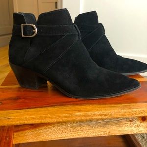 Sole Society Suede Leather Booties Size 7